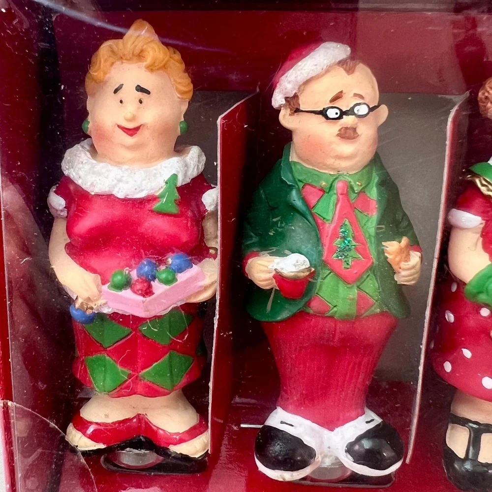 Boston Warehouse Spreader Set Unisex OS Red New Holiday Neighbors 4pc 2002